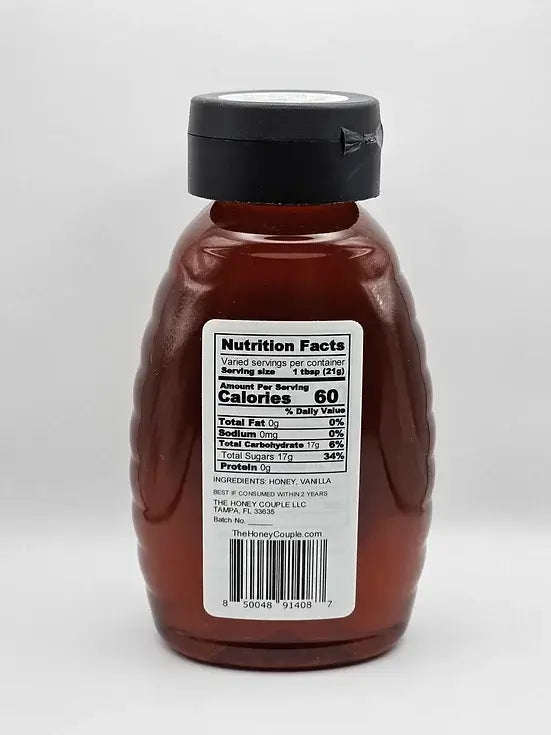 Vanilla Infused Honey: 2oz