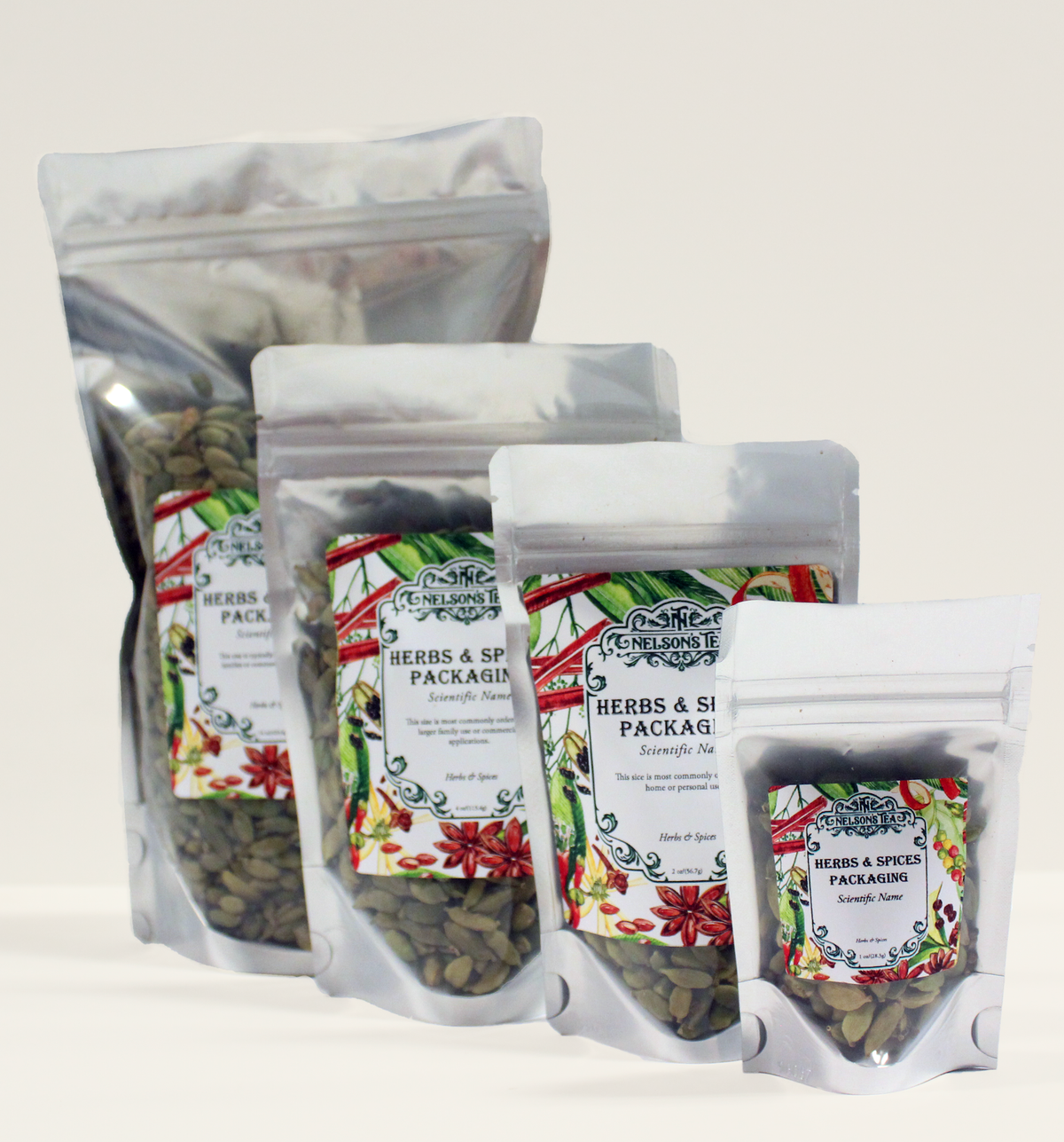 Nelson's Tea - Butterfly Pea Flower - Whole - 16 oz/(453.6g): 16 oz/(453.6g)