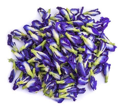Nelson's Tea - Butterfly Pea Flower - Whole - 16 oz/(453.6g): 16 oz/(453.6g)