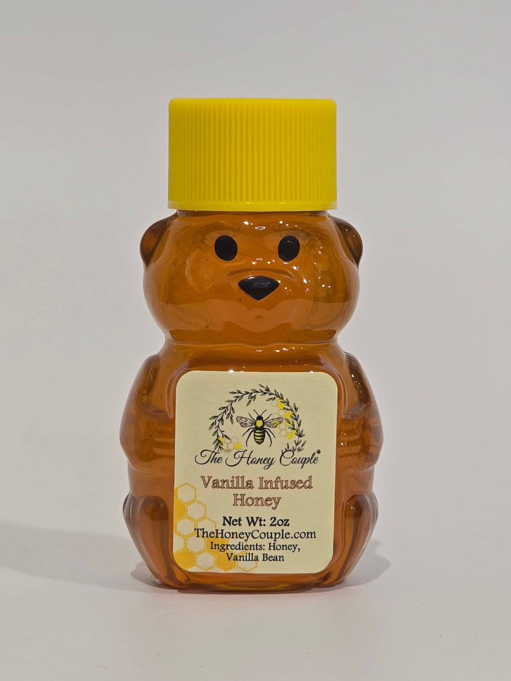 Vanilla Infused Honey: 2oz